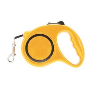 Circle Style Pet Leash 9.84ft Long Yellow